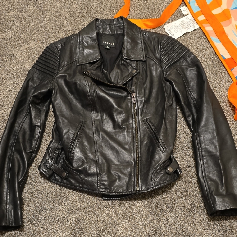 Trouve Leather Jacket